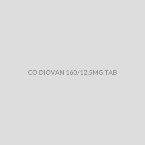 CO DIOVAN 160/12.5MG TAB - Bolan Clinic Pharmacy
