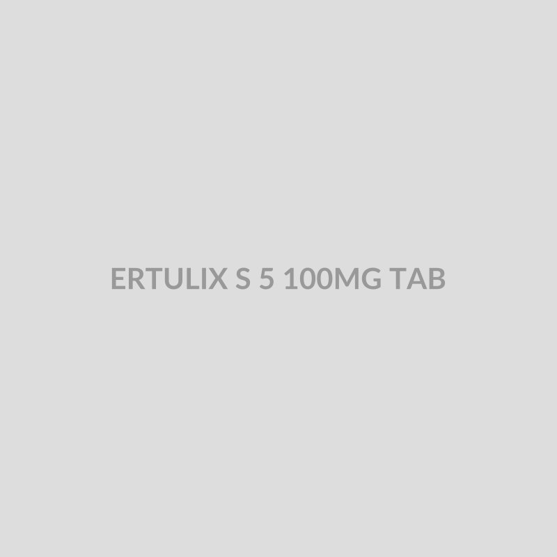 ERTULIX S 5 100MG TAB - Bolan Clinic Pharmacy