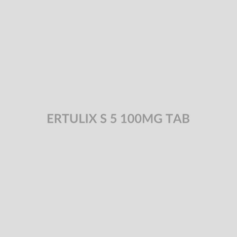 ERTULIX S 5 100MG TAB - Bolan Clinic Pharmacy