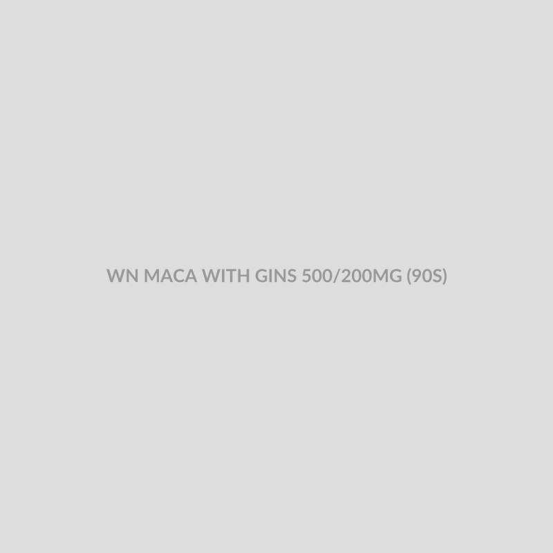 WN MACA WITH GINS 500/200MG (90S) - Bolan Clinic Pharmacy