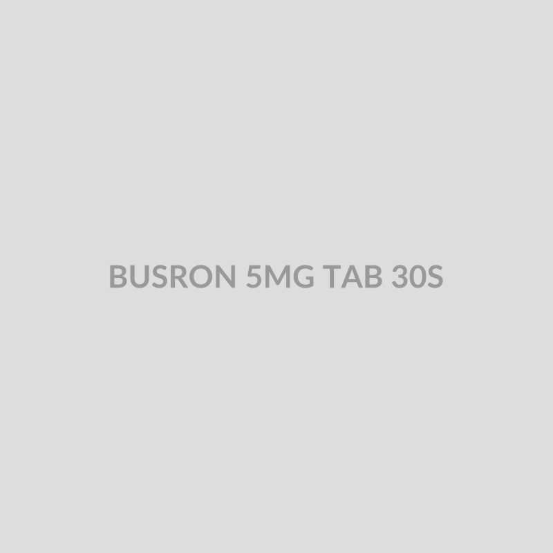 BUSRON 5MG TAB 30S - Bolan Clinic Pharmacy