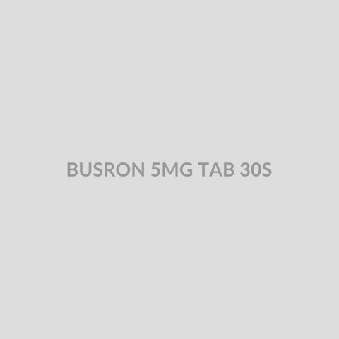 BUSRON 5MG TAB 30S - Bolan Clinic Pharmacy