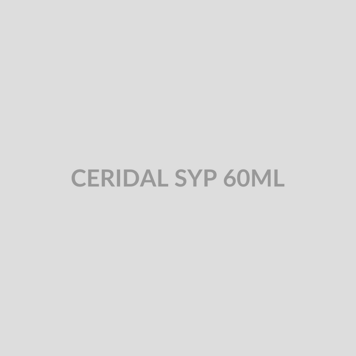 CERIDAL SYP 60ML - Bolan Clinic Pharmacy
