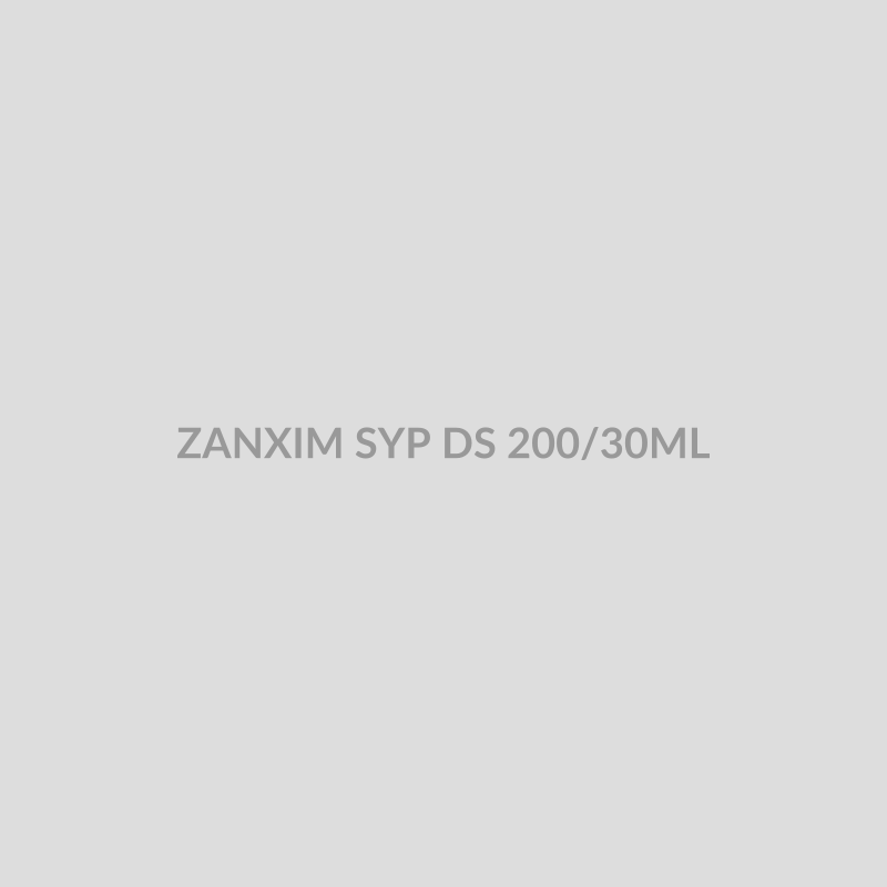 ZANXIM SYP DS 200/30ML - Bolan Clinic Pharmacy
