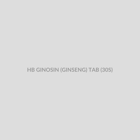 HB GINOSIN (GINSENG) TAB (30S) - Bolan Clinic Pharmacy