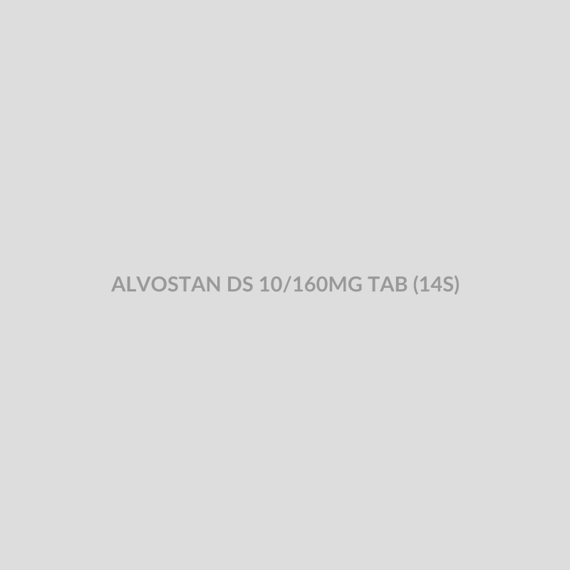ALVOSTAN DS 10/160MG TAB (14S) - Bolan Clinic Pharmacy