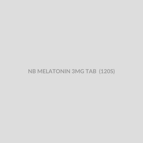 NB MELATONIN 3MG TAB (120S) - Bolan Clinic Pharmacy