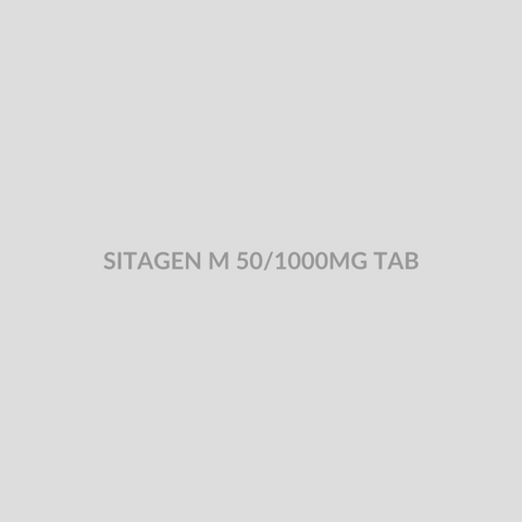 SITAGEN M 50/1000MG TAB - Bolan Clinic Pharmacy