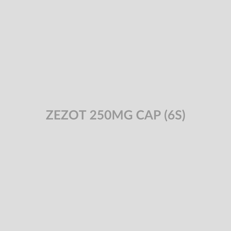 ZEZOT 250MG CAP (6S) - Bolan Clinic Pharmacy