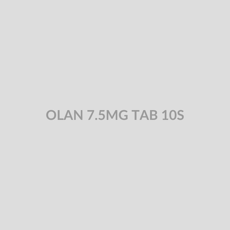 OLAN 7.5MG TAB 10S - Bolan Clinic Pharmacy