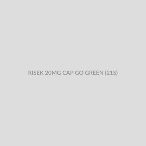 RISEK 20MG CAP GO GREEN (21S) - Bolan Clinic Pharmacy