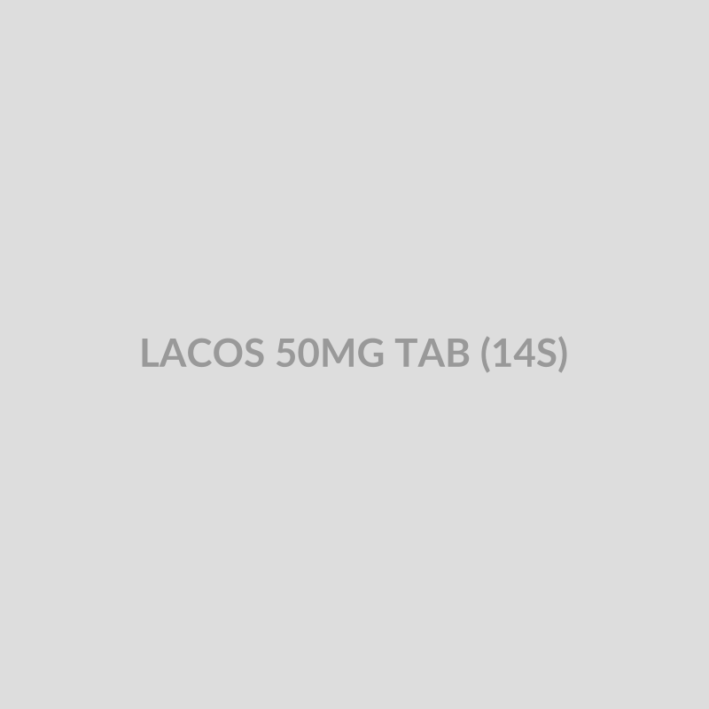 LACOS 50MG TAB (14S) - Bolan Clinic Pharmacy