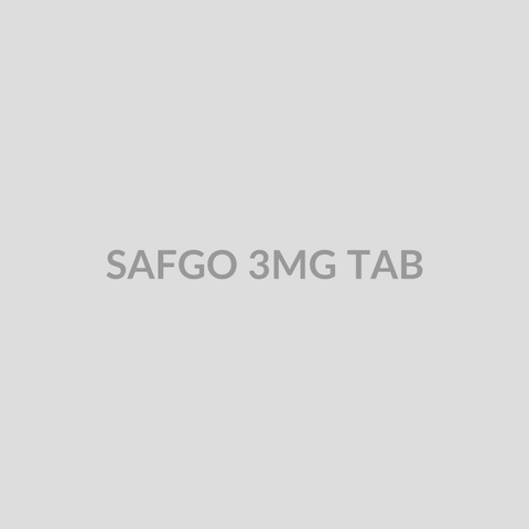 SAFGO 3MG TAB - Bolan Clinic Pharmacy