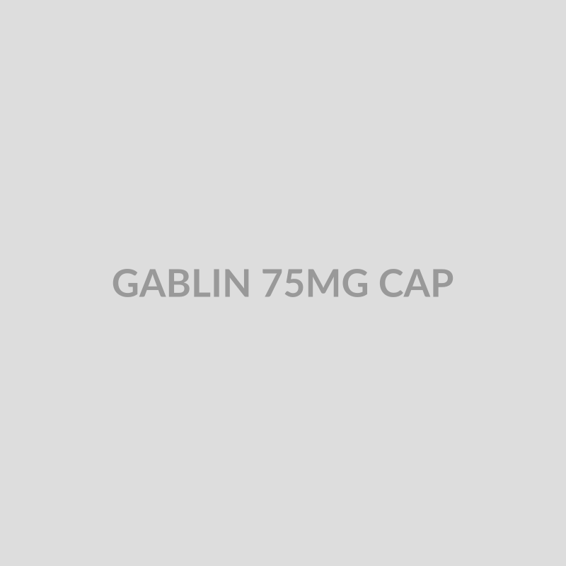 GABLIN 75MG CAP - Bolan Clinic Pharmacy