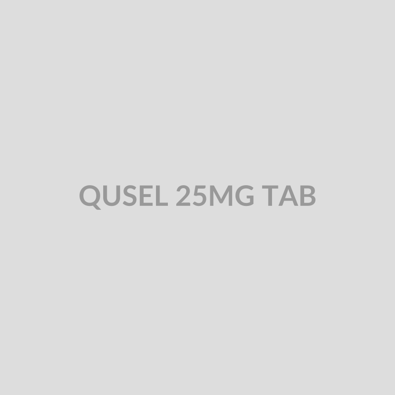 QUSEL 25MG TAB - Bolan Clinic Pharmacy