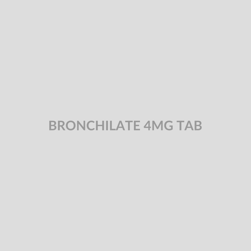 BRONCHILATE 4MG TAB - Bolan Clinic Pharmacy
