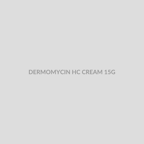 DERMOMYCIN HC CREAM 15G - Bolan Clinic Pharmacy