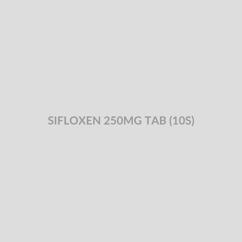 SIFLOXEN 250MG TAB (10S) - Bolan Clinic Pharmacy