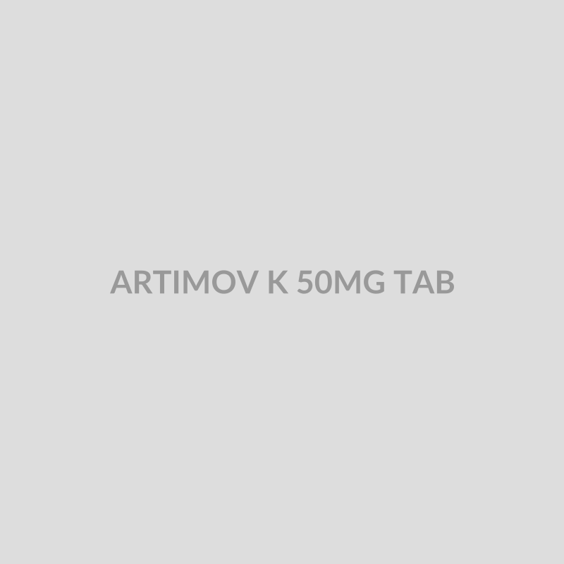 ARTIMOV K 50MG TAB - Bolan Clinic Pharmacy