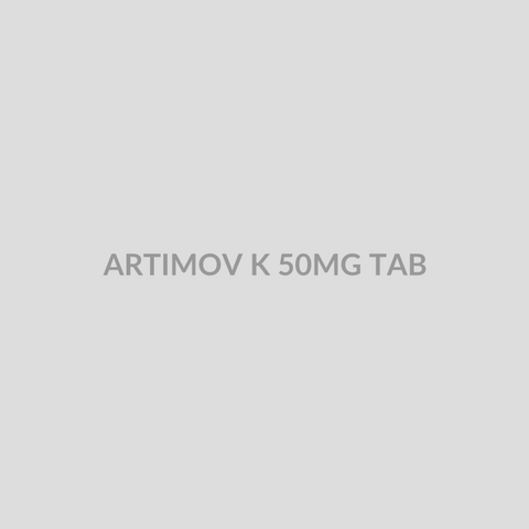 ARTIMOV K 50MG TAB - Bolan Clinic Pharmacy