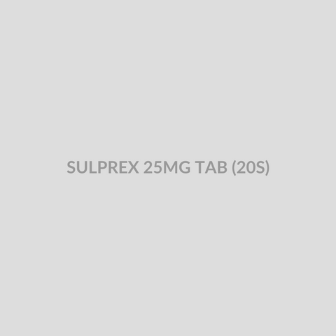 SULPREX 25MG TAB (20S) - Bolan Clinic Pharmacy