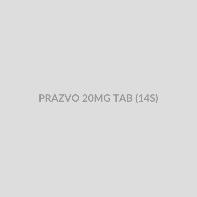 PRAZVO 20MG TAB (14S) - Bolan Clinic Pharmacy