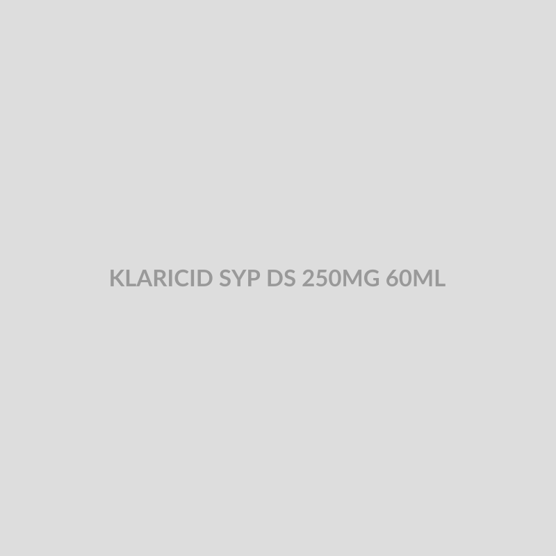 KLARICID SYP DS 250MG 60ML - Bolan Clinic Pharmacy