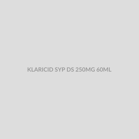 KLARICID SYP DS 250MG 60ML - Bolan Clinic Pharmacy