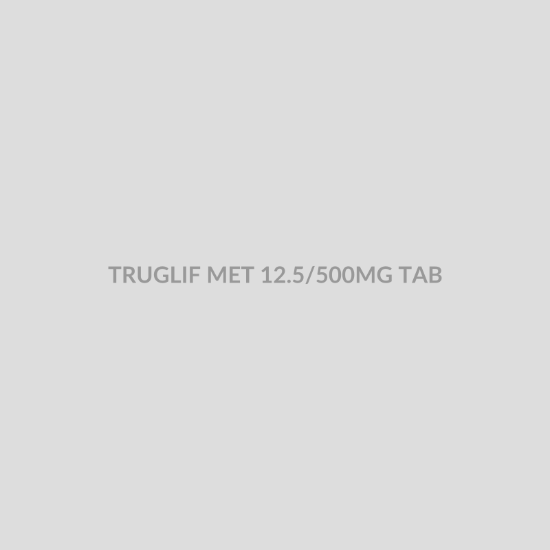 TRUGLIF MET 12.5/500MG TAB - Bolan Clinic Pharmacy