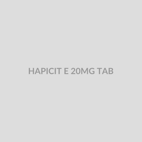 HAPICIT E 20MG TAB - Bolan Clinic Pharmacy