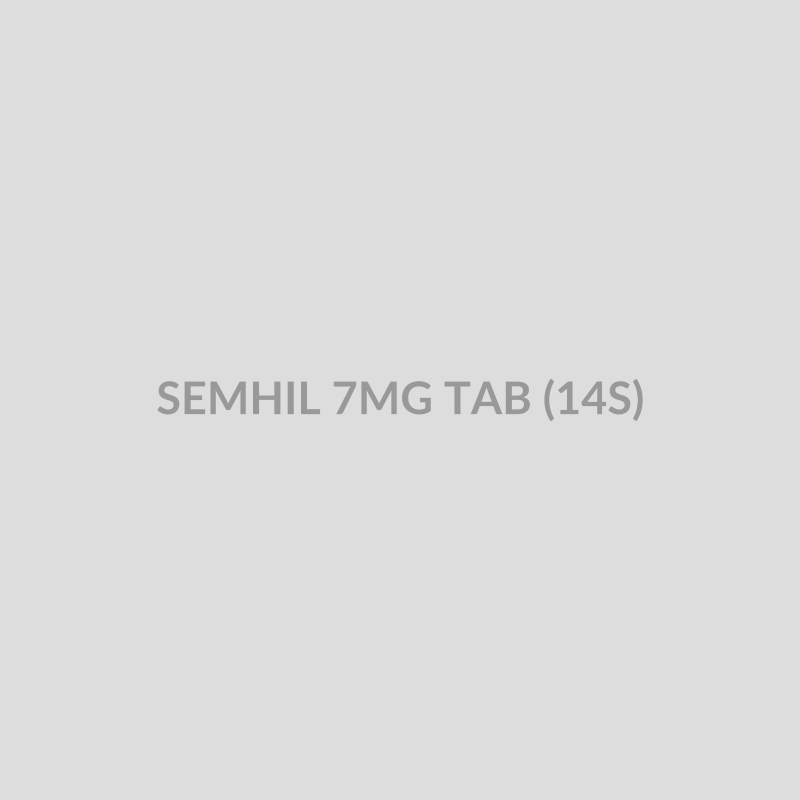 SEMHIL 7MG TAB (14S) - Bolan Clinic Pharmacy