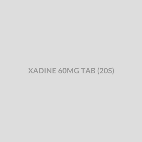 XADINE 60MG TAB (20S) - Bolan Clinic Pharmacy