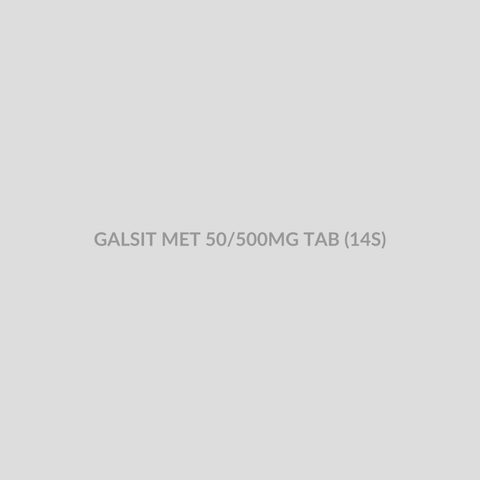 GALSIT MET 50/500MG TAB (14S) - Bolan Clinic Pharmacy