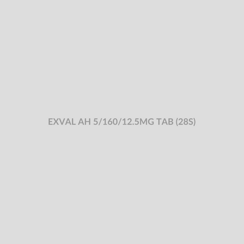 EXVAL AH 5/160/12.5MG TAB (28S) - Bolan Clinic Pharmacy