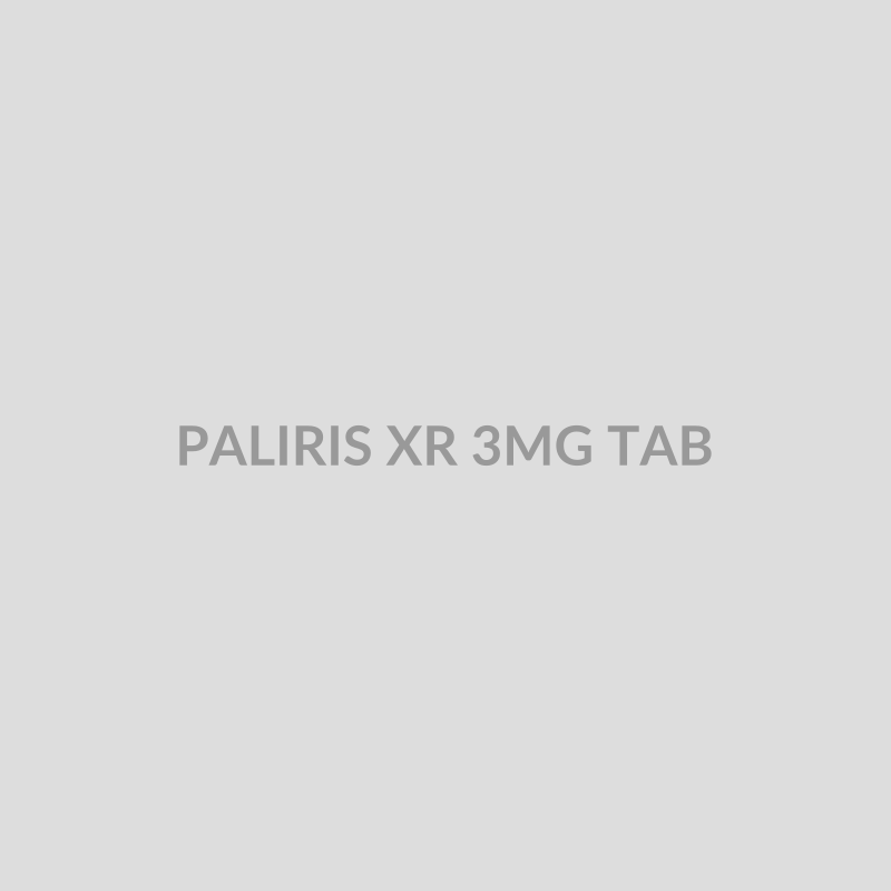 PALIRIS XR 3MG TAB - Bolan Clinic Pharmacy