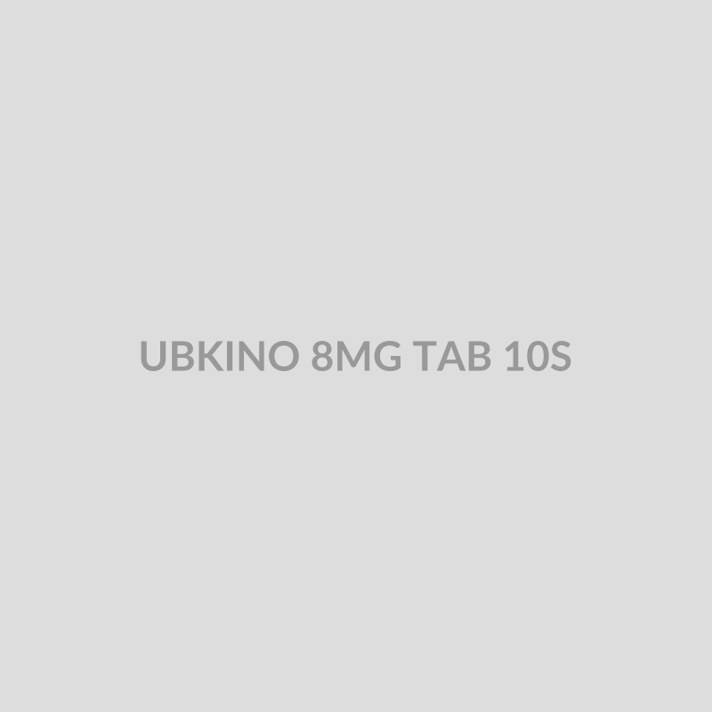 UBKINO 8MG TAB 10S - Bolan Clinic Pharmacy