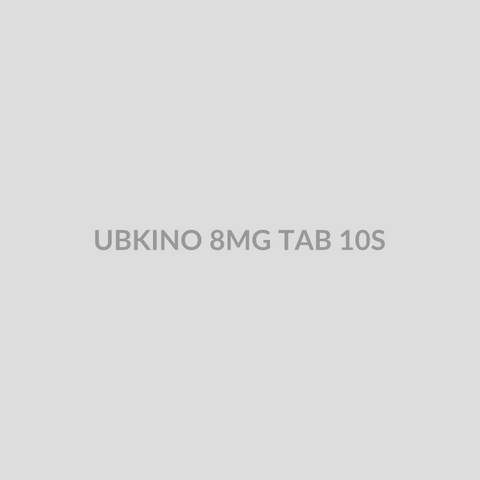 UBKINO 8MG TAB 10S - Bolan Clinic Pharmacy