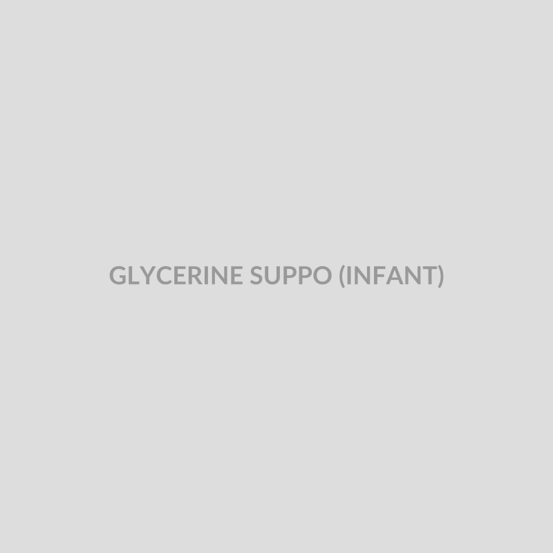 GLYCERINE SUPPO (INFANT) - Bolan Clinic Pharmacy