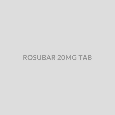 ROSUBAR 20MG TAB - Bolan Clinic Pharmacy