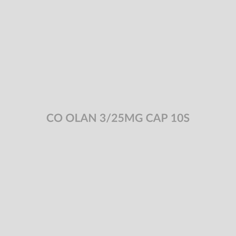 CO OLAN 3/25MG CAP 10S - Bolan Clinic Pharmacy