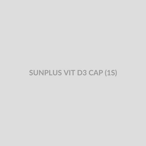 SUNPLUS VIT D3 CAP (1S) - Bolan Clinic Pharmacy