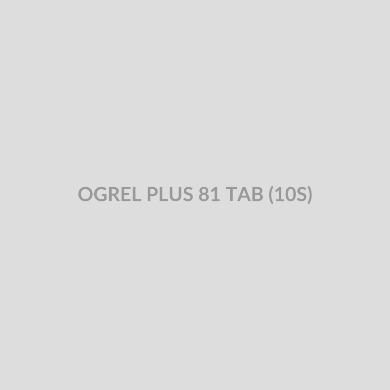 OGREL PLUS 81 TAB (10S) - Bolan Clinic Pharmacy