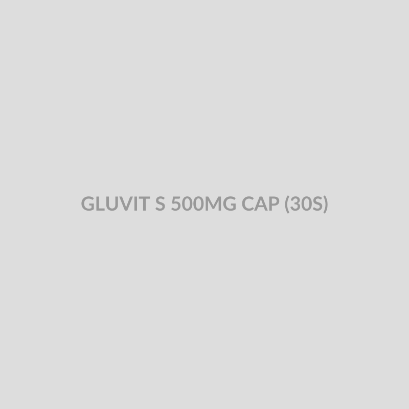 GLUVIT S 500MG CAP (30S) - Bolan Clinic Pharmacy