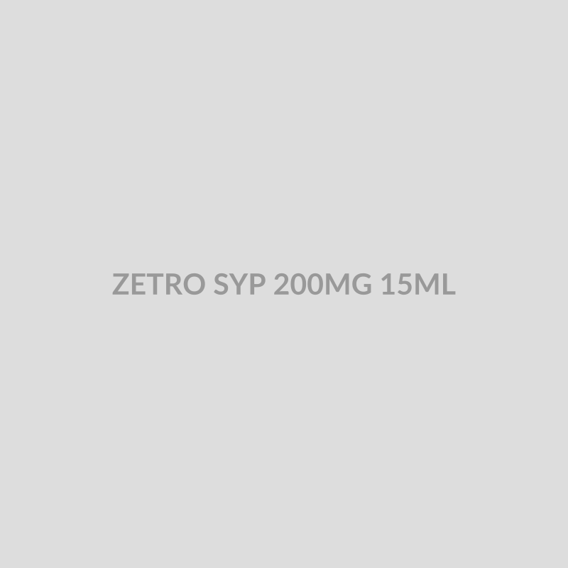 ZETRO SYP 200MG 15ML - Bolan Clinic Pharmacy