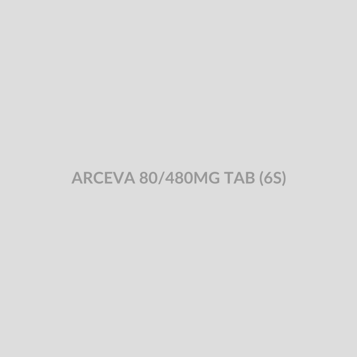 ARCEVA 80/480MG TAB (6S) - Bolan Clinic Pharmacy