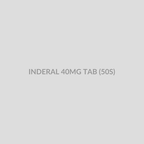 INDERAL 40MG TAB (50S) - Bolan Clinic Pharmacy
