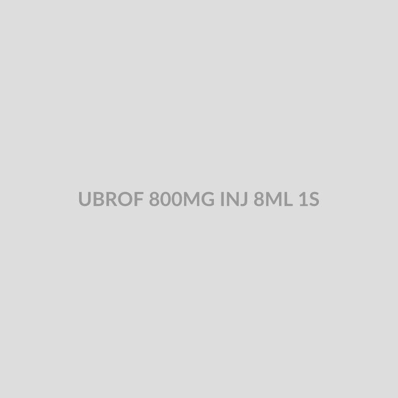 UBROF 800MG INJ 8ML 1S - Bolan Clinic Pharmacy