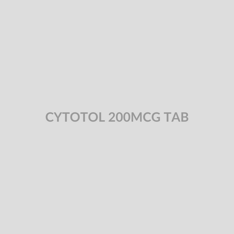 CYTOTOL 200MCG TAB - Bolan Clinic Pharmacy