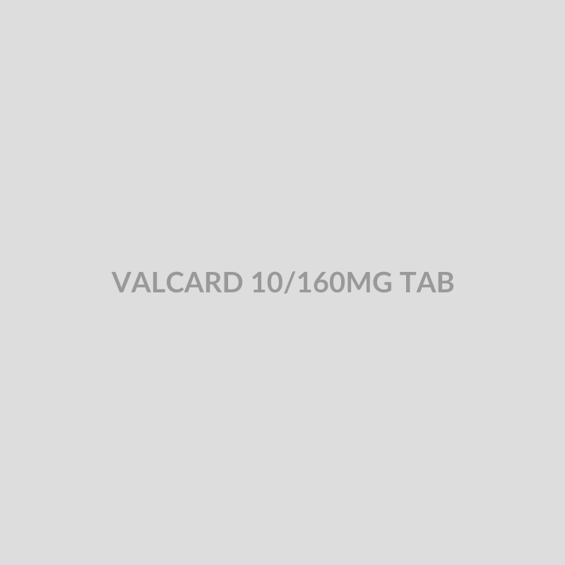 VALCARD 10/160MG TAB - Bolan Clinic Pharmacy
