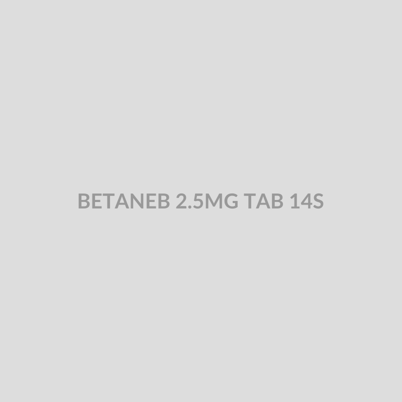 BETANEB 2.5MG TAB 14S - Bolan Clinic Pharmacy